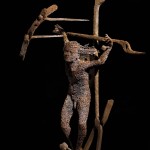 79-mattia-trotta-artista-sculture-filo-metallico-ferro-arte-sacra-tito-Il-buon-ladrone-The-good-Thief
