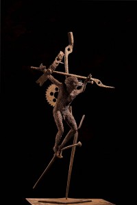 80-mattia-trotta-artista-sculture-filo-metallico-ferro-arte-sacra-tito-Il-buon-ladrone-The-good-Thief